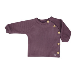 KOALA Dojčenské tričko s dlhým rukávom Koala Pure purple