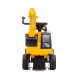 MILLY MALLY Detské odrážadlo rýpadlo so zvukom CAT Excavator Milly Mally žlté