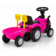 MILLY MALLY Odrážadlo NEW HOLLAND T7 TRAKTOR Milly Mally ružové