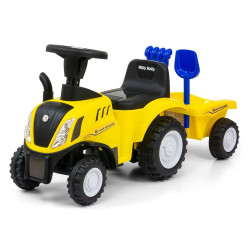 MILLY MALLY Odrážadlo NEW HOLLAND T7 TRAKTOR Milly Mally žlté