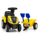 MILLY MALLY Odrážadlo NEW HOLLAND T7 TRAKTOR Milly Mally žlté