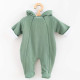 NEW BABY Zimná dojčenská kombinéza s kapucňou New Baby Frosty mint