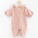 NEW BABY Zimná dojčenská kombinéza s kapucňou New Baby Frosty pink
