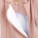 NEW BABY Zimná dojčenská kombinéza s kapucňou New Baby Frosty pink