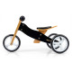 MILLY MALLY Detské multifunkčné odrážadlo bicykel 2v1 Milly Mally JAKE Classic Black