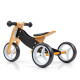MILLY MALLY Detské multifunkčné odrážadlo bicykel 2v1 Milly Mally JAKE Classic Black