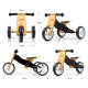 MILLY MALLY Detské multifunkčné odrážadlo bicykel 2v1 Milly Mally JAKE Classic Black