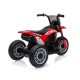 MILLY MALLY Elektrická motorka Milly Mally Honda CRF 450R červená