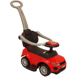 BABY MIX Detské hrajúce vozítko 3v1 Baby Mix červené